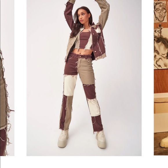 Patchwork jeans jaded London - Picture 2 of 4